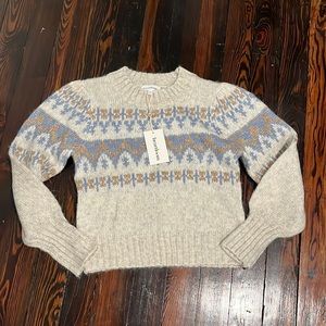 Heartloom fairisle sweater